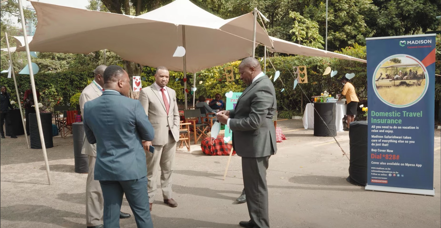 Gentlemen at the 2023 Madison father's day BBQ